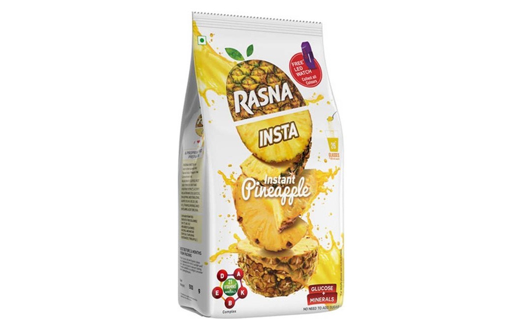 Rasna Insta - Instant Pineapple    Pack  500 grams